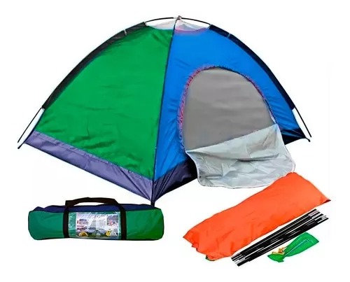 Miniatura 3 de Carpa Camping Armable Impermeable 6 Pers